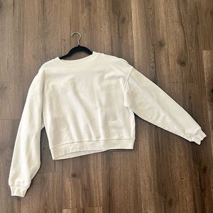 Anine Bing Textured Crop Sweater